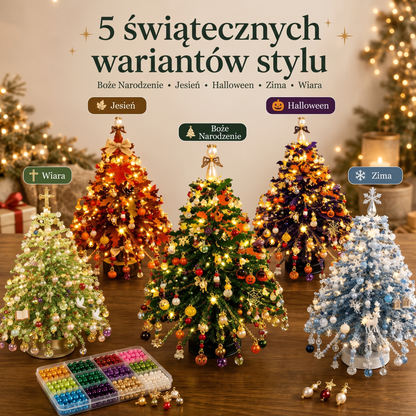 Zestaw DIY Koralikowa Choinka