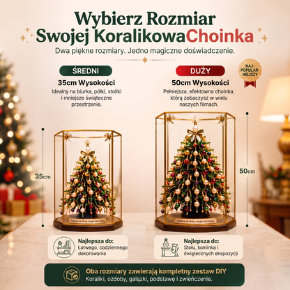 Zestaw DIY Koralikowa Choinka