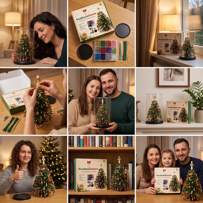Zestaw DIY Koralikowa Choinka