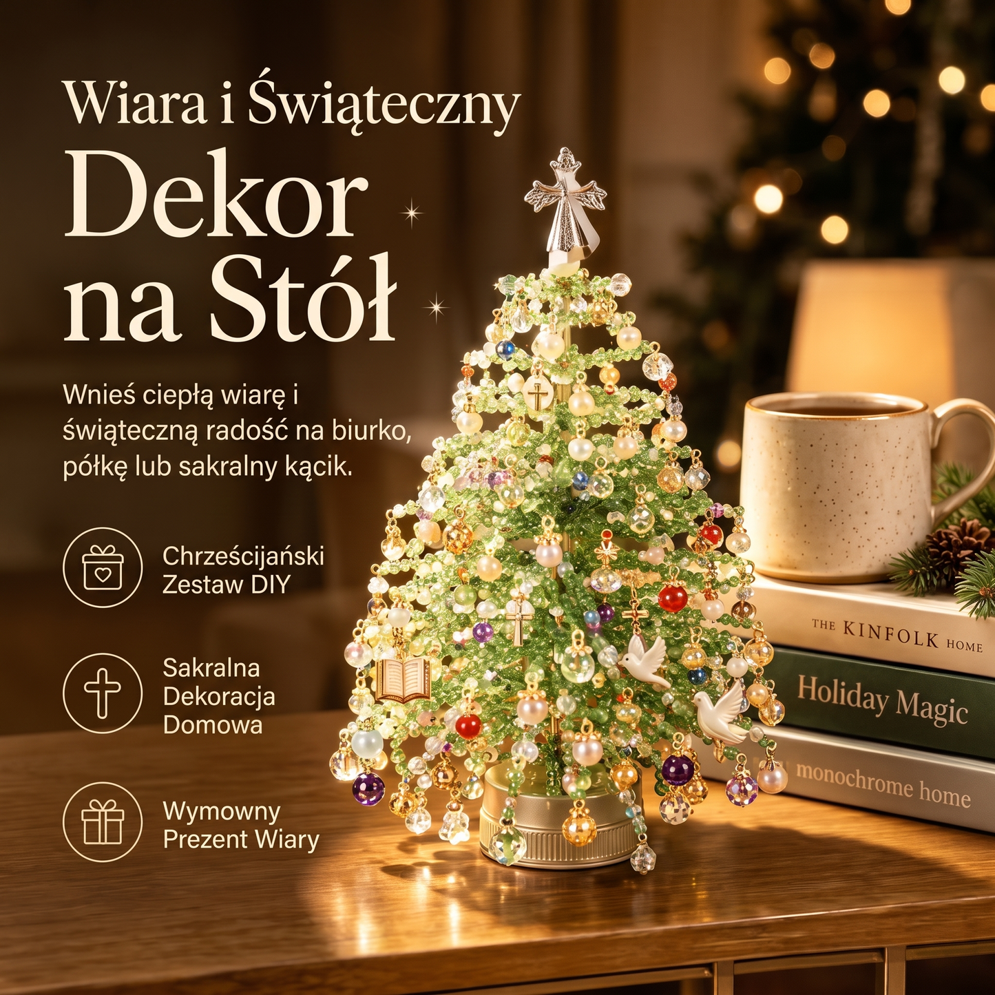 Zestaw DIY Koralikowa Choinka